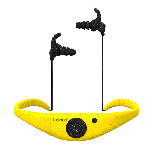 4-in-1 Swimming Headphones | 32GB MP3, Bluetooth 5.4, FM & Receiver