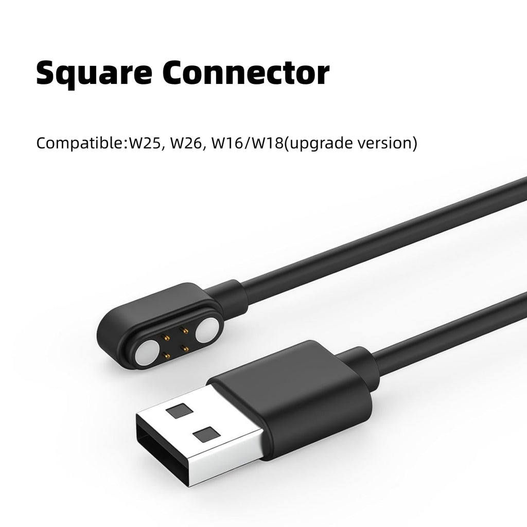 Magnetic USB Charging Cable for Tayogo Swimming Headphones, Compatible for different model