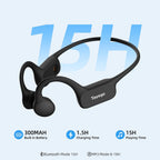 Swimming Headphones, Bone Conduction Open-Ear Headphones for Swimming, 32GB MP3 Player & Bluetooth 5.4, Underwater Swimming Headphones