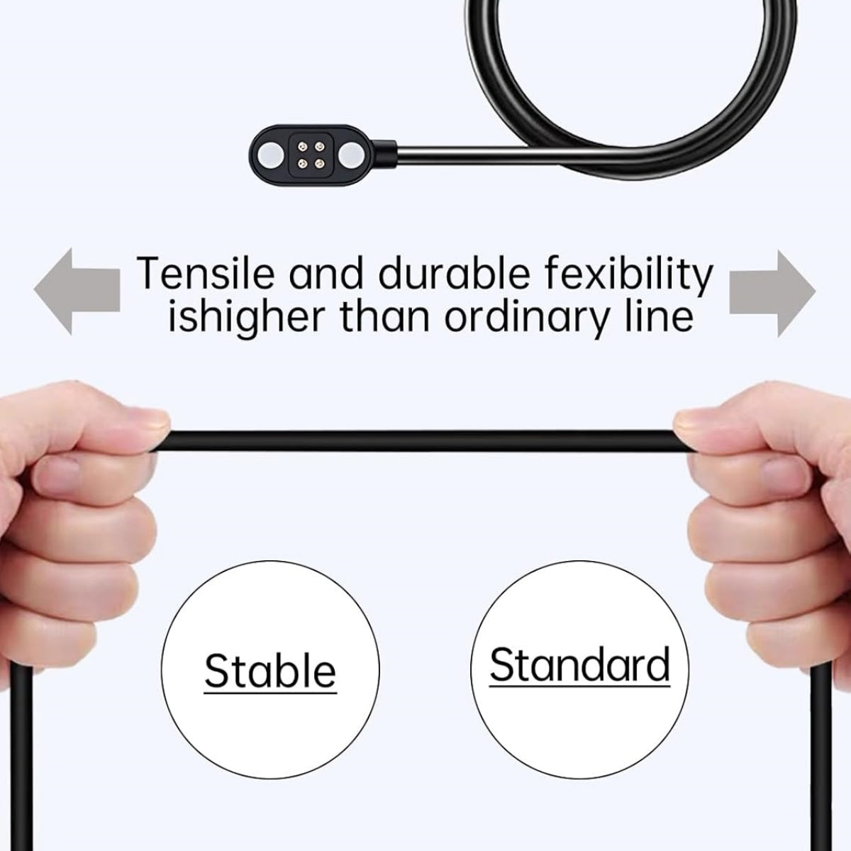 Magnetic USB Charging Cable for Tayogo Swimming Headphones, Compatible for different model