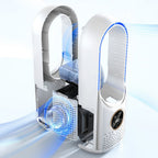 Portable Air Conditioner Fan Rechargeable Air Cooler 6 Speeds Adjustable