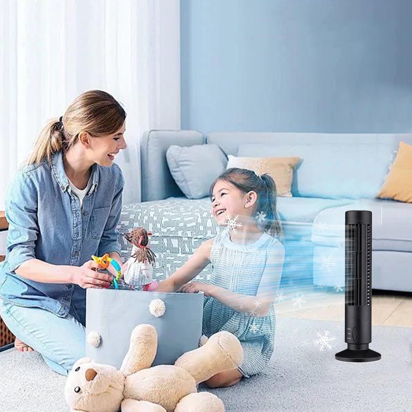 2 Speed Portable Air Conditioner