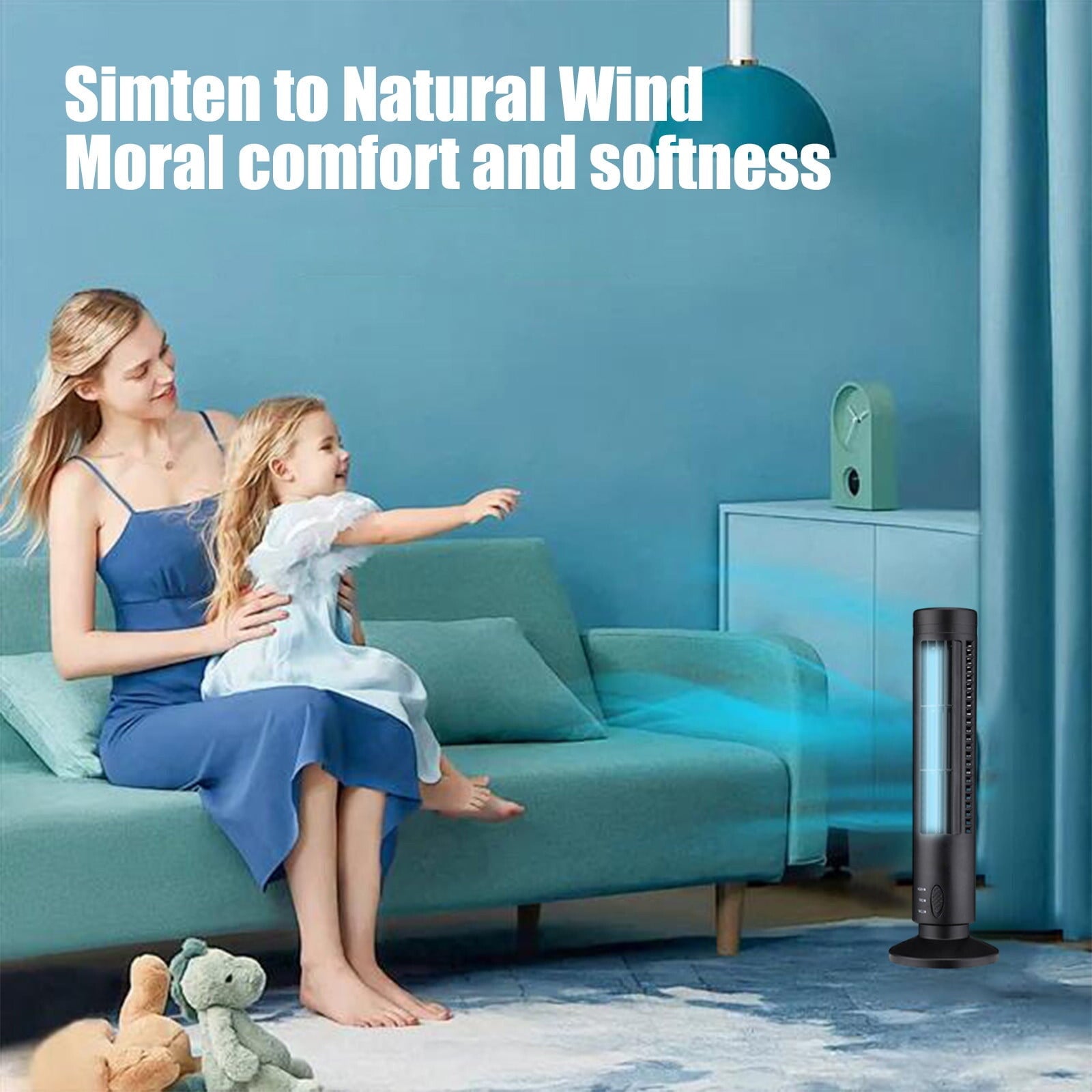 2 Speed Portable Air Conditioner
