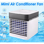 Mini Air Cooler Fan Portable Conditioner Humidifier Purifier USB Room Cooling
